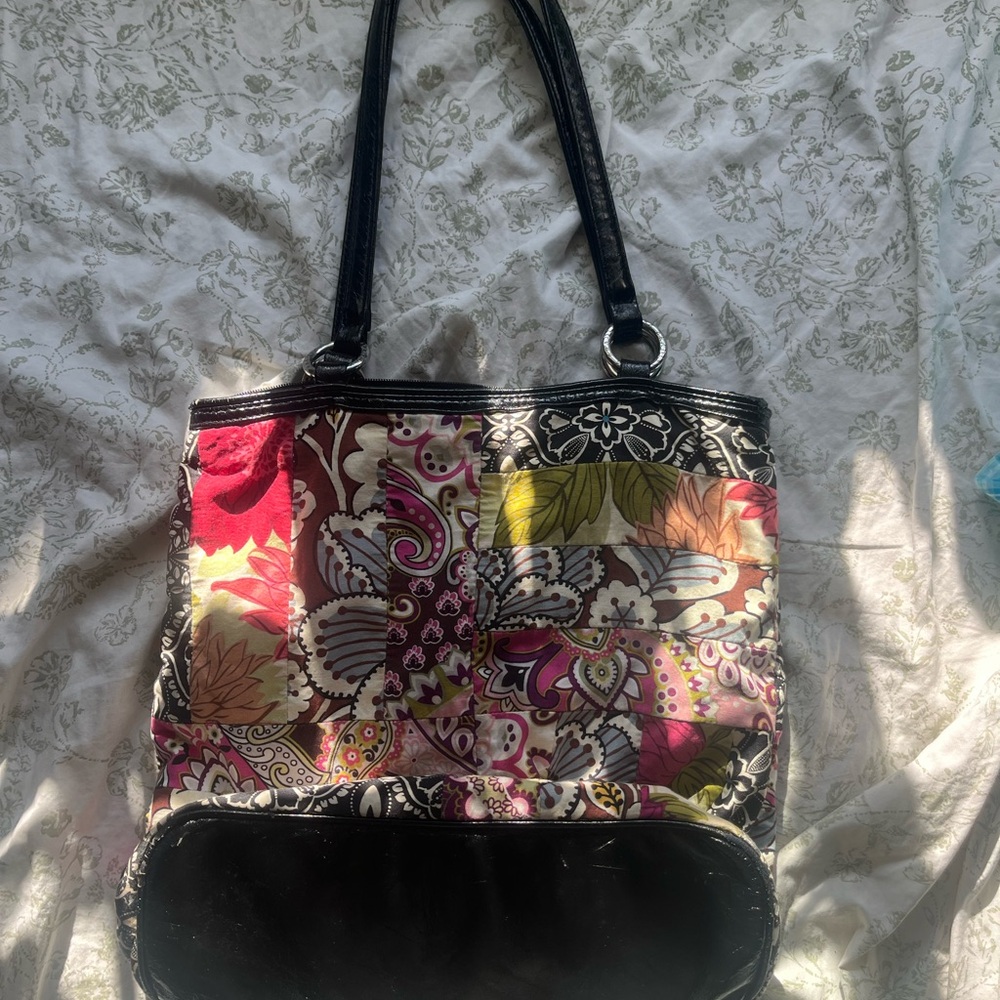 Rare Vera Bradley Patchwork Bag - image 7